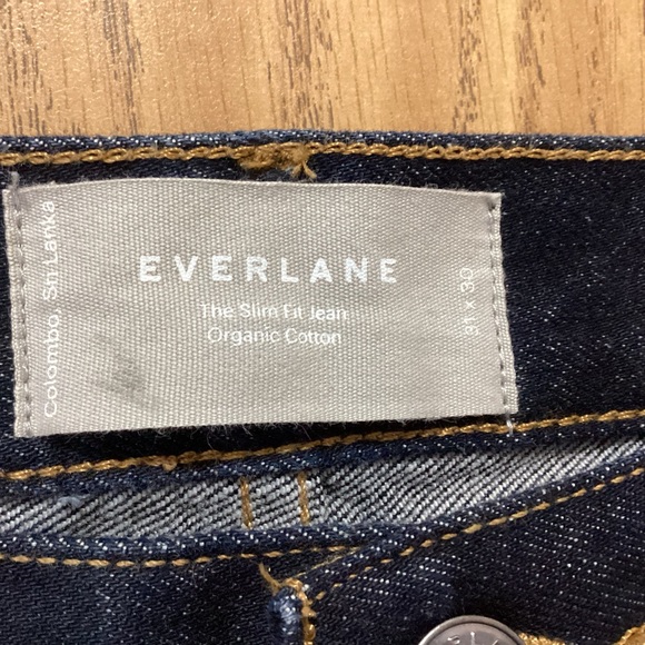 Everlane Men's The Slim Fit Jeans Size 31x30 - Picture 9 of 11